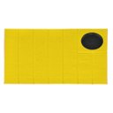 Ver imagem 2 de 2 Jogo Americano Retangular Mesa Posta Amarelo Corino 30x43