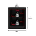 Ver imagem 7 de Balcão para Escritório 60cm com 2 Portas e 1 Prateleira ME4103 Preto