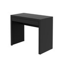 Ver imagem 6 de Escrivaninha Mesa Escritório com ME4107 1 Gaveta 90cm Preto
