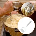 Ver imagem 4 de Amassador Espremedor de Batatas Manual Profissional Aço Inox