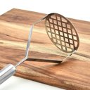 Ver imagem 5 de Amassador Espremedor de Batatas Manual Profissional Aço Inox