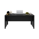 Ver imagem 5 de Escrivaninha Mesa Escritório ME4109 163cm Preto
