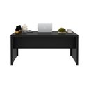 Ver imagem 5 de Escrivaninha Mesa Escritório ME4109 163cm Preto