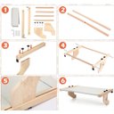 Ver imagem 6 de Cama de Gato Suspensa para Fixação em Janela ou Cama