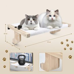 Cama de Gato Suspensa para Fixação em  Janela ou Cama - 2