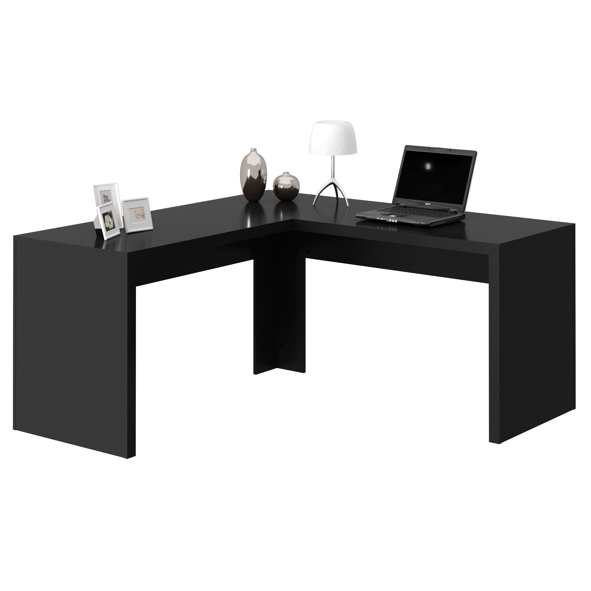 Mesa para Escritório Angular em L 157,3x157,3cm ME4116 - 4