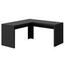 Ver imagem 3 de Escrivaninha Mesa Escritório Angular em L ME4116 157,3cm Preto
