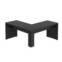 Ver imagem 6 de Escrivaninha Mesa Escritório Angular em L ME4116 157,3cm Preto