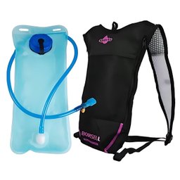 Mochila de Hidratação com Refil 2 Litros Água Corrida Trilha Bike:rosa - 2