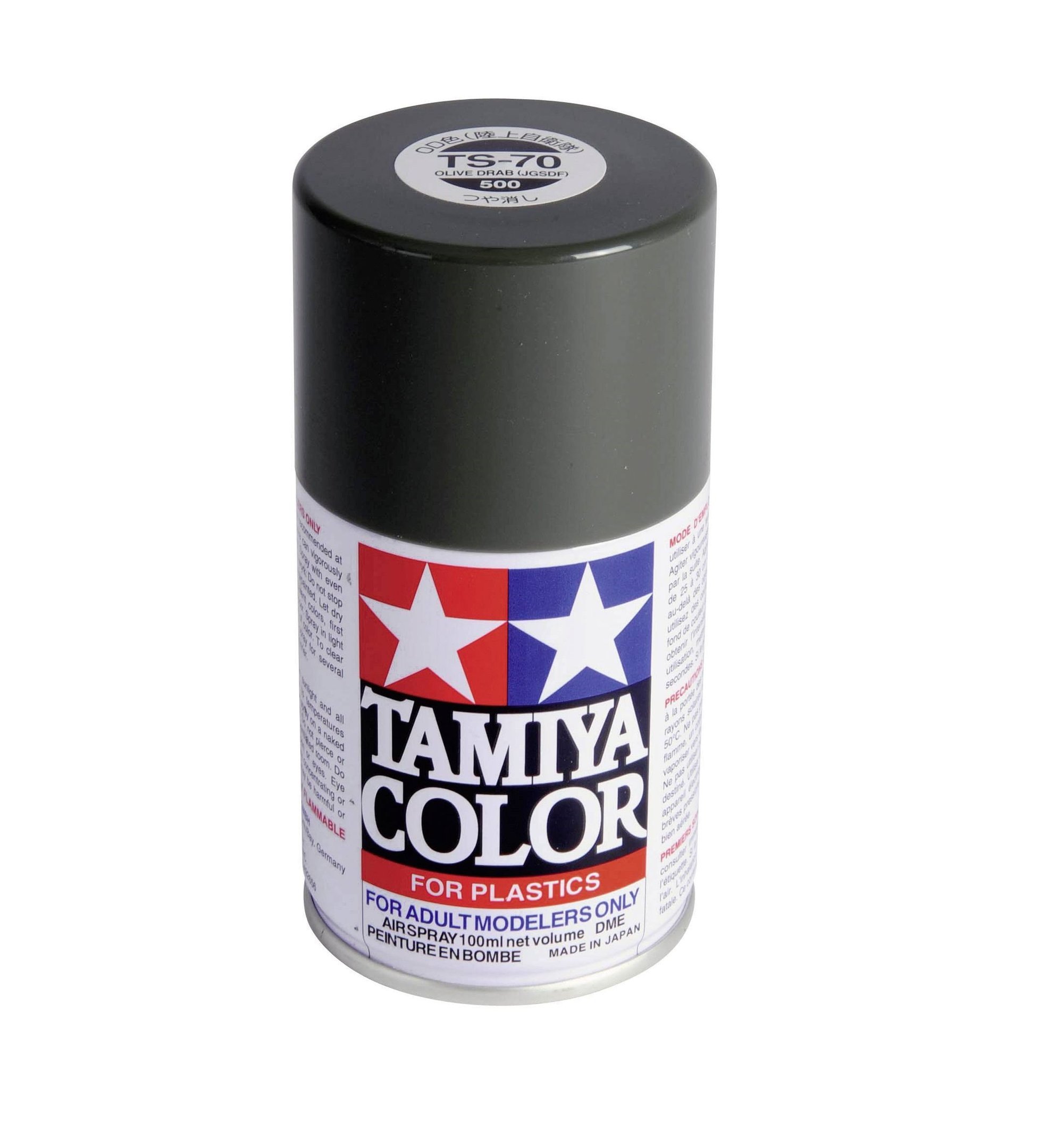 Tinta Spray - Olive Drab - TS-70 - 100ml - Tamiya - TS-70 - 100ml - Tamiya TAM85070 - 1