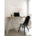 Ver imagem 5 de CONJUNTO 8 CADEIRAS EAMES PP PRETA PÉS EM POLIPROPILENO