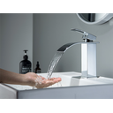 Ver imagem 4 de Torneira Misturador Monocomando Cascata Cromado Quadrado Banheiro 1201 GOWFF Misturador Baixo 1201