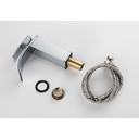 Ver imagem 5 de Torneira Misturador Monocomando Cascata Cromado Quadrado Banheiro 1201 GOWFF Misturador Baixo 1201