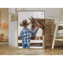 Ver imagem 2 de Quadro Decorativo Cowboy Vaqueiro Cavalo Rodeio Quarto Menino Decoração
