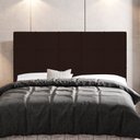 Ver imagem 2 de Cabeceira Cama Box Casal Queen Size Leiria 160cm Corano Marrom - Desk Design