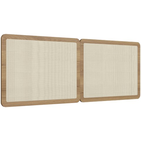 Cabeceira Cama Box Queen Painel com Telinha 160cm Moss A03 Hanover - Lyam Decor