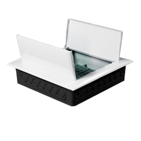 Quadros Vdi Modelo de Embutir Cor Branco Tamanho 31x31cm Durín