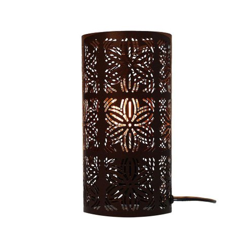 Luminária Abajur Taschibra Flora E27 Bivolt Preto