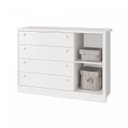 Ver imagem 3 de Cômoda Infantil Sapateira 4 Gavetas 1 Porta Bonny 