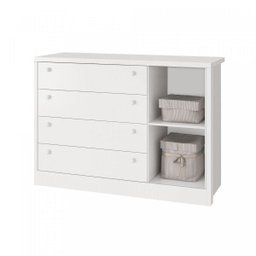 Cômoda Infantil Sapateira 4 Gavetas 1 Porta Bonny  - 3