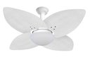 Ver imagem 1 de Ventilador de Teto Jet Aspen Venti-delta Branco Rattan Branca 220v