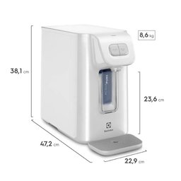 Purificador de Água Natural e Gelada Electrolux Branco Pc01b- 220v - 2