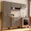 Ver imagem 3 de Kit Cozinha Nala 4 Peças Freijó Gris - Kits Paraná