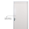 Kit Porta de Madeira Lisa 215x75cm com Batente de Aço 06cm Açomad MGM - 7