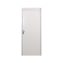 Ver imagem 2 de Kit Porta de Madeira Lisa 215x75cm com Batente de Aço 12cm Açomad MGM Abertura Direita Branco