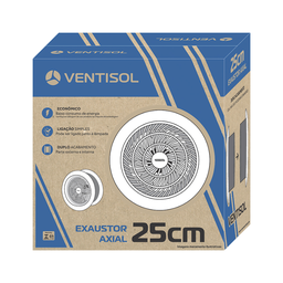 Exaustor 25cm Residencial - Ventisol 220v - 5
