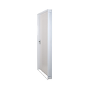 Ver imagem 4 de Kit Porta de Madeira Lisa 215x65cm com Batente de Aço 06cm Açomad MGM Abertura Esquerda Branco