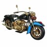 Miniatura Decorativa Motocicleta em Metal Preto 28cm DR0132 BTC - 1