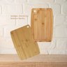 Tábua de Corte Bambu Natural Servir Churrasco Carne 30x20cm - 2