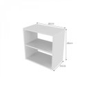 Ver imagem 3 de Conjunto de 4 Nichos Infantil Kitcubos Branco