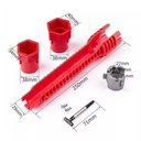 Ver imagem 3 de Chave Multifuncional Instalação Hidráulica 8 em 1 Manutenção