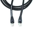 Ver imagem 2 de Cabo de Rede Cat5e Revestido Tecido Preto Copperlan 10 Metros
