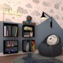 Ver imagem 1 de Conjunto de 4 Nichos Infantil KitCubos