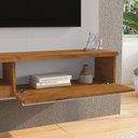 Ver imagem 3 de Painel Denver para Tv de até 55 Polegadas Off White Naturale Off White com Natural