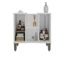 Ver imagem 5 de Gabinete de Banheiro 60cm 2 Portas 1 Prateleira Monte Carlo Branco - Ozini Móveis