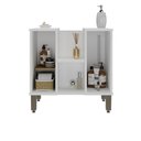 Ver imagem 5 de Gabinete de Banheiro Monte Carlo 60cm de Coluna 2 Portas 1 Prateleira C00D64502 Branco - Ozini