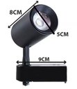 Ver imagem 3 de Trilho Eletrificado 3m + 3 Spot Led 7w 4000k Bivolt Preto