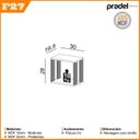 Ver imagem 3 de Nicho 100% MDF 30cm Industrial Laranja