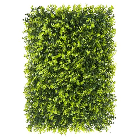 20 Placas Folhagens Jardim Vertical Artificial Externo 3d Parede Verde Decoração