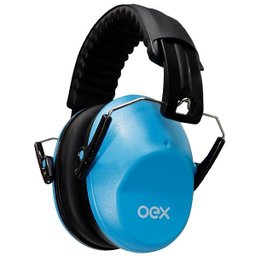 Protetor Abafador de Ruido Infantil Oex Ab100 Azul - 1
