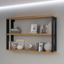 Ver imagem 1 de Nicho 2 Prateleiras 89,5cm Industrial