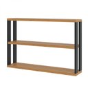 Ver imagem 2 de Nicho 2 Prateleiras 100% MDF 89,5cm Industrial Laranja