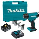 Ver imagem 1 de Soprador Térmico com Bateria 5ah Lxt 18 Volts Carregador e Tubeiras + Maleta - Dhg180rt - Makita Sop