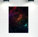 Ver imagem 1 de Quadro Decorativo Tela Canvas Abstratro Ref:qbab21 Lojall 90 X 60 Cm Borda Infinita