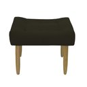 Ver imagem 3 de Puff Banqueta Decorativo Pés Madeira
