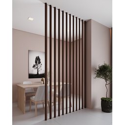 Brise Mdf Talatto 01 Unid. 274x6x4cm Larg. - Imbuia - 2